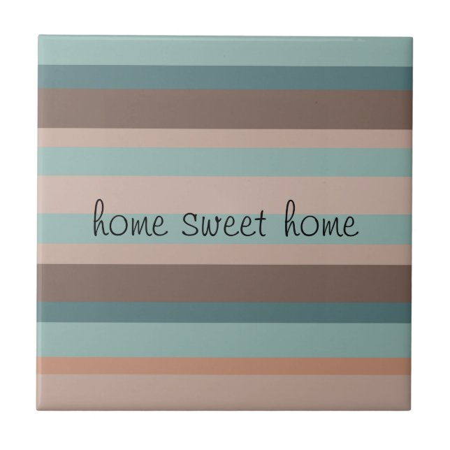 Pacific Ocean Stripes Tile (Front)