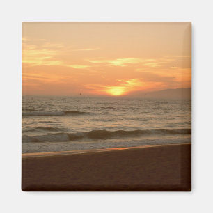 Pacific Ocean Sunset Magnet