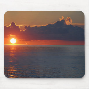 Pacific Ocean Sunset Mousepad