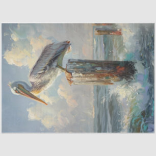 pacific Pelican Tissue Paper