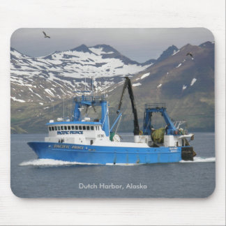 Pacific Prince, Fishing Trawler in Dutch Harbour Mouse Mat