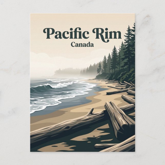 Pacific Rim National Park Reserve Canada Postcard (Front)