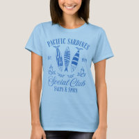 Pacific Sardines Social Club Vintage Fish Lover