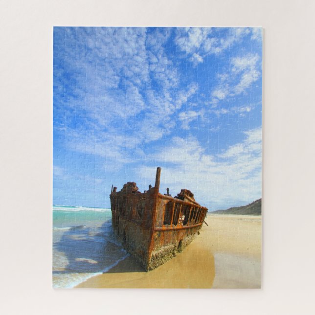 PACIFIC SHIPWRECK 16x20 INCH Jigsaw Puzzle (Vertical)