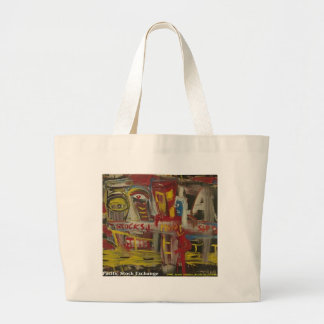 pacific stock exchange large tote bag