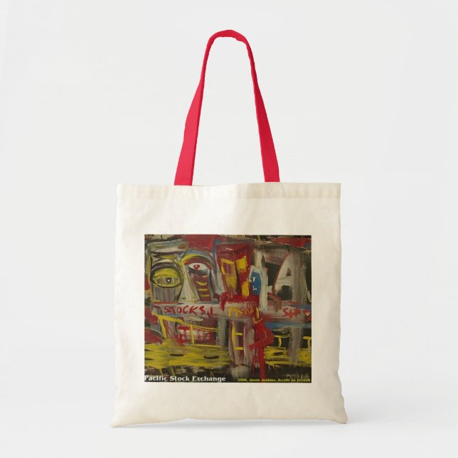 Pacific Stock Exchange Tote Bag (Front)