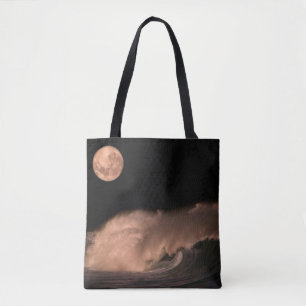 Pacific Storm Waves North Shore of Oahu, Hawaii Tote Bag