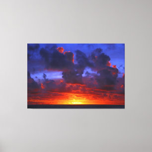 PACIFIC SUN FIRE 40x60 Canvas Print