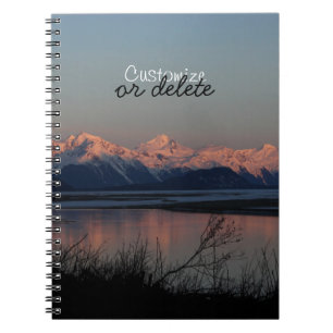 Pacific Sunset; Customisable Notebook