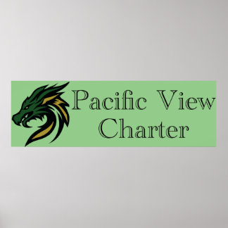 Pacific View Charter Large Poster