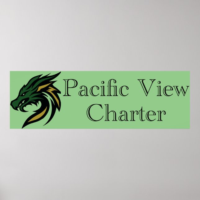 Pacific View Charter Large Poster (Front)