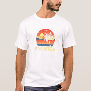 Pacifica California Ca Summer Fog Capital Of Calif T-Shirt