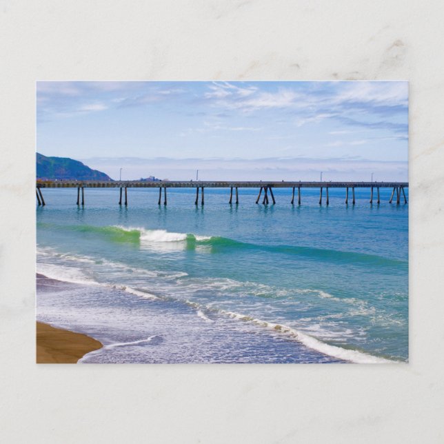 Pacifica's Pier Postcard (Front)