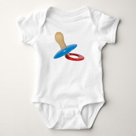 Pacifier Baby Bodysuit