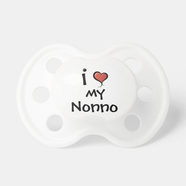 Pacifier I Love My Nonno (Front)