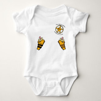 Pacifier sheriff cowboy cowgirl baby jumpsuit