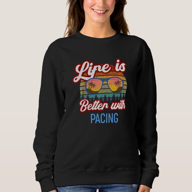 Pacing Riding   With Pacing Sweatshirt (Front)