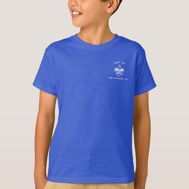 Pack 363 Scout Law Tee (Front)