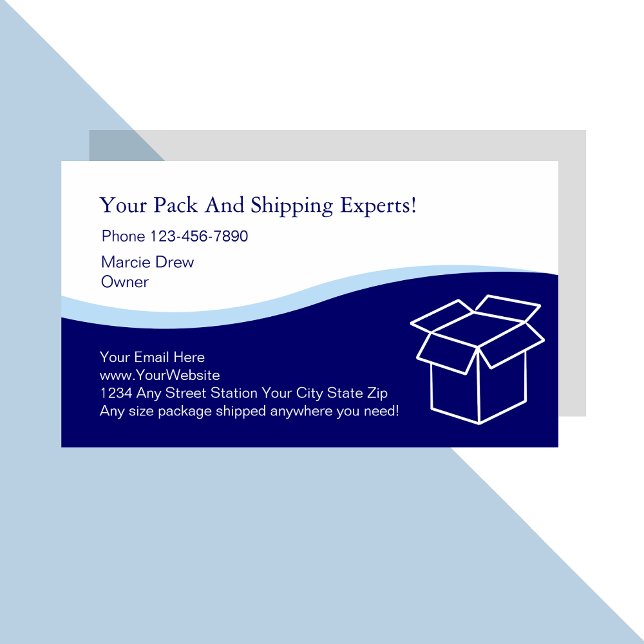 Pack And Ship Business Cards (Creator Uploaded)