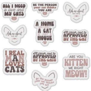 pack cat cute groovy motivational quote funny