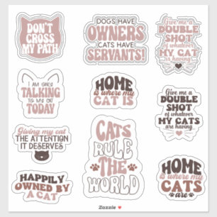 pack cat cute groovy motivational quote funny
