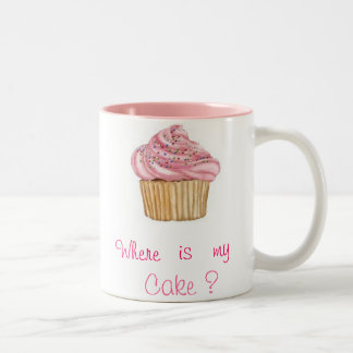 Pack Cupcake Pink Two-Tone Coffee Mug