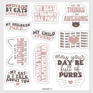 pack cute cats motivational quote aesthetic funny