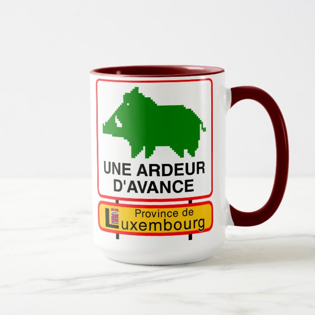Pack - double Province of Luxembourg Mug (Right)