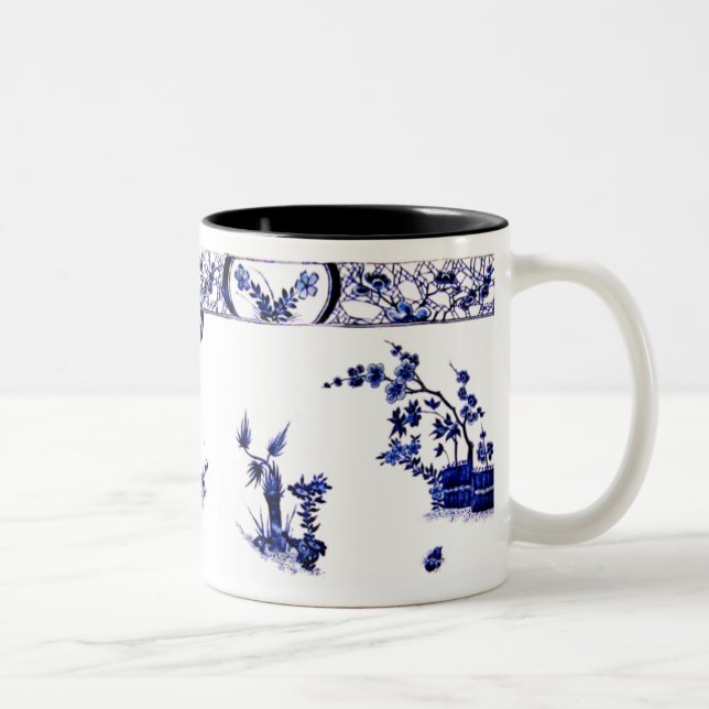 Pack Faience Two-Tone Coffee Mug (Right)