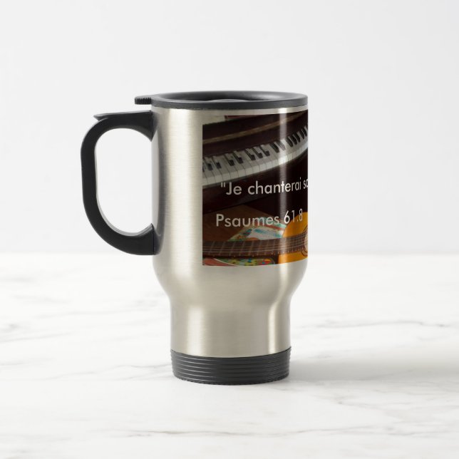 Pack for Voyage and/or Travail Travel Mug (Left)