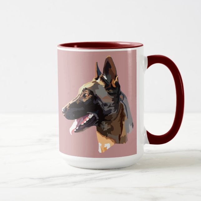 pack malinois mug (Right)
