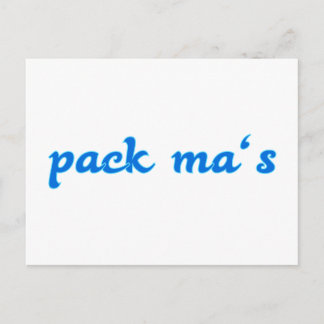 pack ma's Bayern bayrisch bayerisch Postcard