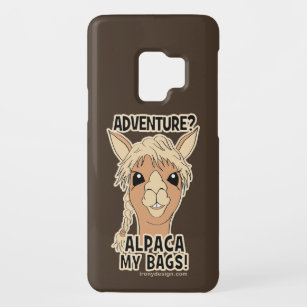 Pack My Bags Funny Alpaca Llama Case-Mate Samsung Galaxy S9 Case