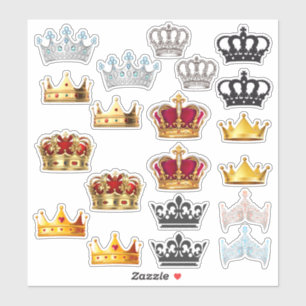 Pack of 20 stickers My crowns
