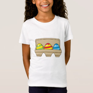 Pack of Colourful Cartoon Easter Eggs T-Shirt