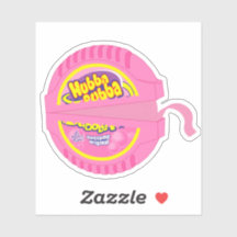 Pack of Hubba Bubba Bubblegum Sticker