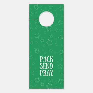 Pack Send Pray Door Hanger