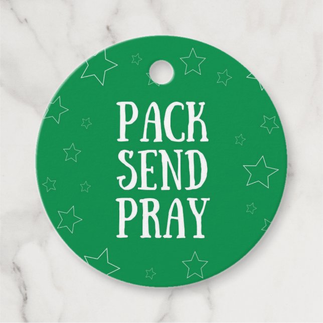 Pack Send Pray Tags (Front)
