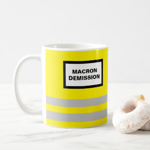 Pack Yellow Gilet Macron Démission Coffee Mug