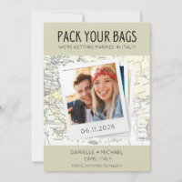 Pack Your Bags Italy Destination Wedding
