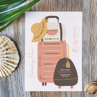Pack Your Bags Luggage Destination Bachelorette