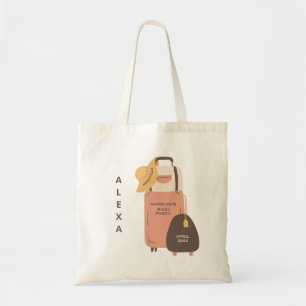 Pack Your Bags, Luggage Destination Bachelorette Tote Bag