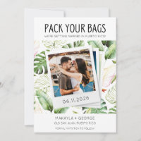Pack Your Bags Photo Puerto Rico Wedding