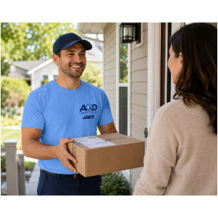 PACKAGE DELIVERY SERVICE EMPLOYEE T-Shirt