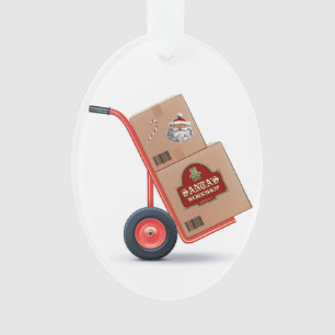 Package Delivery Service Ornament