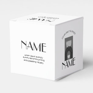 package label wine gift luxury favour box