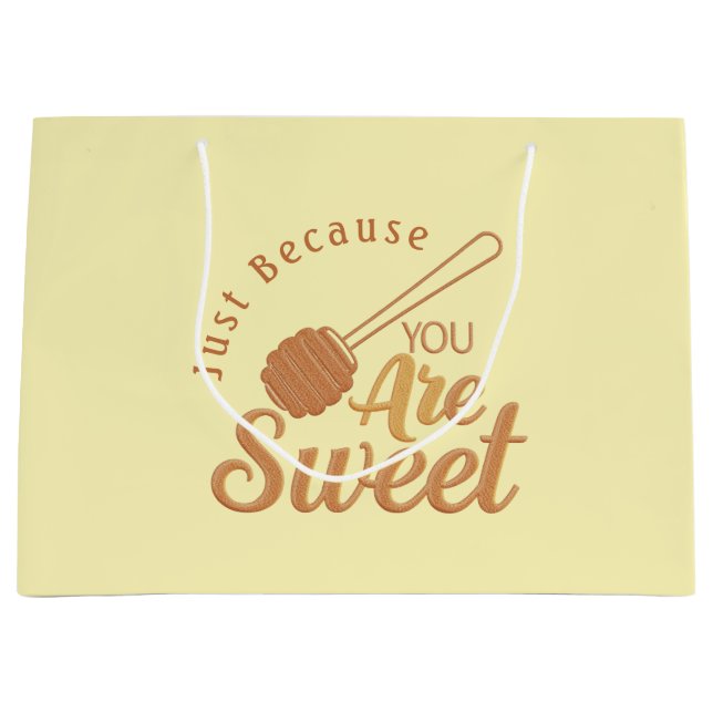 Packaging for Sweet Moments Large Gift Bag (Front)