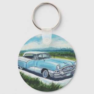 packard blue key ring