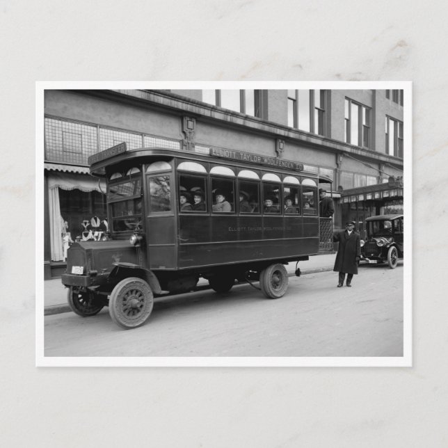 Packard Bus Postcard (Front)