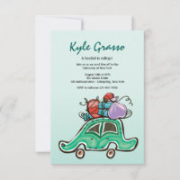 Packed and Ready to Go Invitation